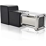 Electric French Fry Cutter, Sopito Professional French Fry Cutter Stainless Steel Electric Potato Cutter with 1/2-Inch Blades