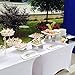 Reliancer 2 Pack 4\6\8FT Rectangular Spandex Table Cover Four-Way Tight Fitted Stretch Tablecloth Table Cloth for Outdoor Party DJ Tradeshows Banquet Vendors Weddings Celebrations(2PC 6FT, Blue)