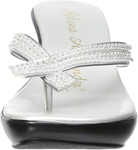 athena alexander sandals rhinestone