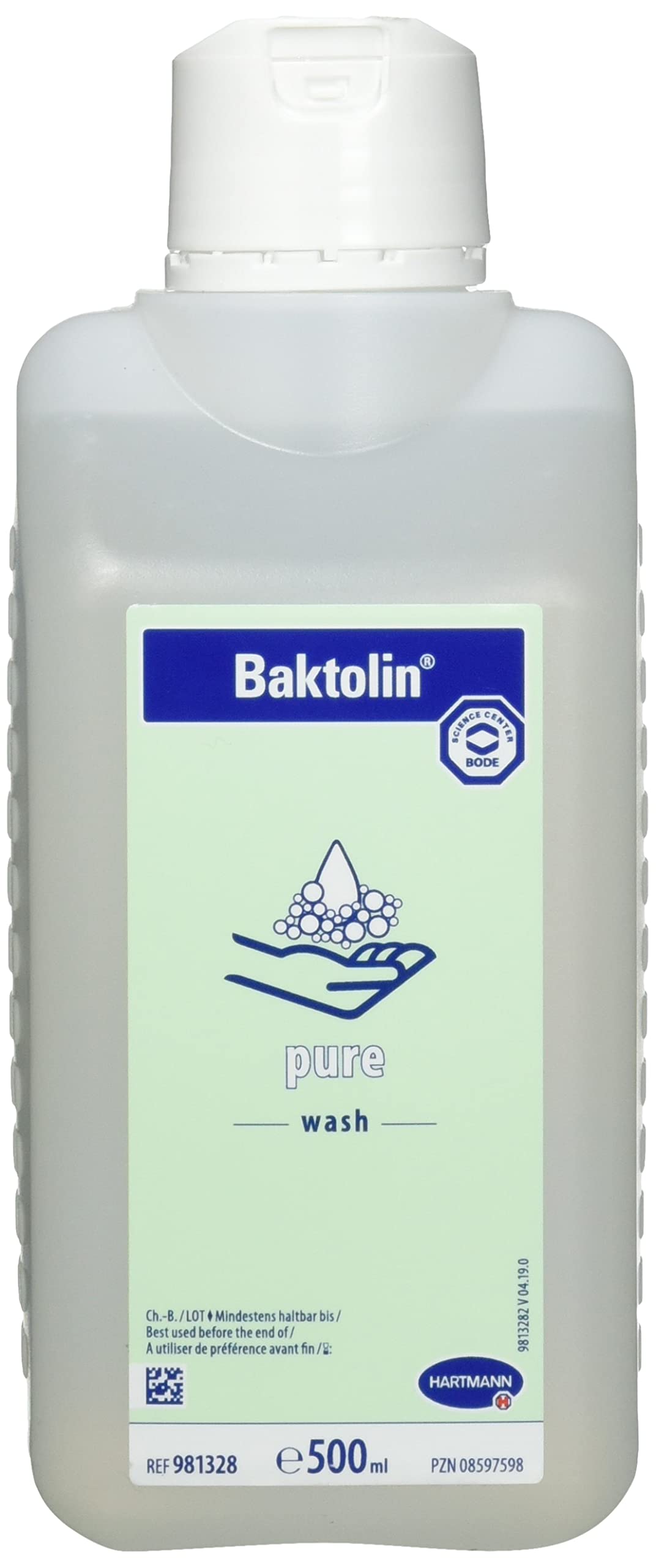 Baktolin 981328 Basic Pure Fragrance-free Cleanser, 16.9 oz.