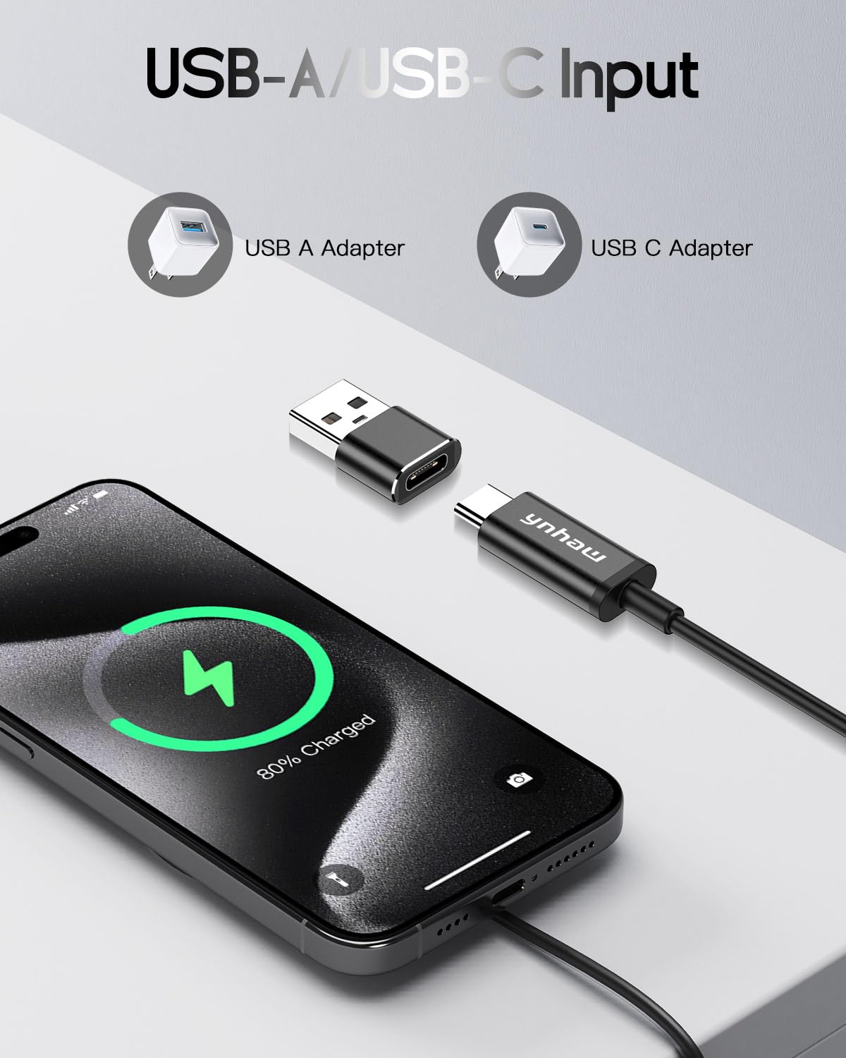 for Mag-Safe Charger, Magnetic Wireless Charger Made for iPhone 17/17 Pro/17 Pro Max/Air/16/15/14/13/12 Series, 15W Max Fast Mag Safe Charging Pad for AirPods Pro 3 2 (Black)
