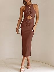 ANRABESS Womens Summer Formal Wedding Guest Dress