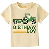 Birthday Boys Shirts 2nd 3rd 4th 5th 6th 7th Boys Birthday T-Shirts Cotton Short Sleeve Tees Tops