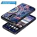 ZTE Zmax Pro Case, ZTE Blade X Max Case, Rosebono Hybrid Dual Layer Shockproof Hard Cover Graphic Fashion Cute Colorful Silicone Skin for Case ZTE Z981/Z983 - Mandala
