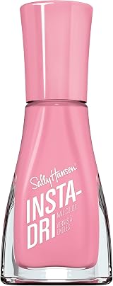 Sally Hansen Insta-Dri Pink Blink 60 Seconds Nail Polish 9.17ml 3-in-1