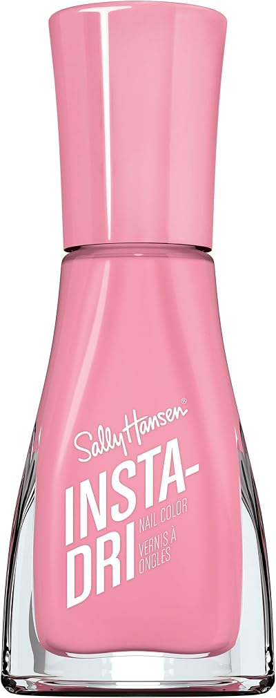 Sally Hansen Insta-Dri Pink Blink 60 Seconds Nail Polish 9.17ml 3-in-1