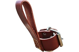 Adjustalbe Leather Axe Holster with Belt Buckle Loop, Top Grain Leather Tomahawk Hammer Hatchet Holder
