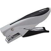 Staples Heavy-Duty Hand Stapler, 20-Sheet Capacity, Metal | Durable desk or classroom stapler for everyday paper fastening tasks.