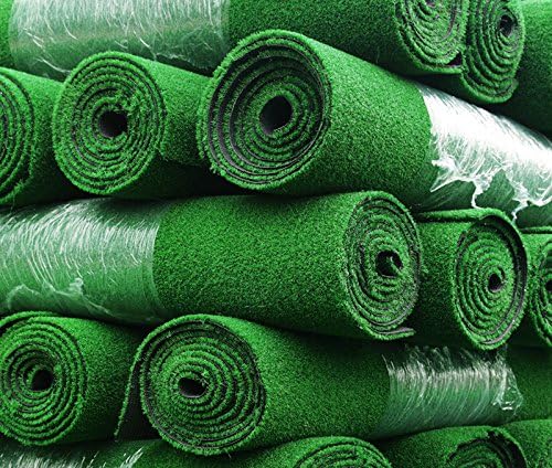 6.5' X 10' Premium Synthetic Artificial Grass Carpets Turf Area Rug for Pet Dog Indoor Outdoor Run