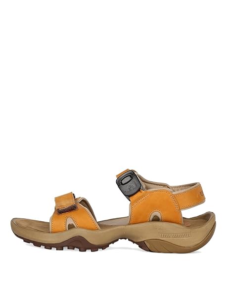 woodland men's brown casual sandal
