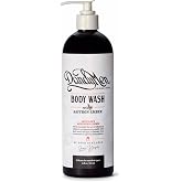 DandyMen Men's Body Wash - Saffron Ember - Deep Cleansing Shower Gel with Vitamin B5 - Hydrating Daily Wash, 16 oz, 1-Pack