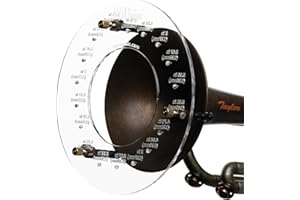 Deflector KGUBrass for trumpets, trombones, bass trombones, flugelhorns, trumpet mirror, acrylic deflector for horn (trumpet,