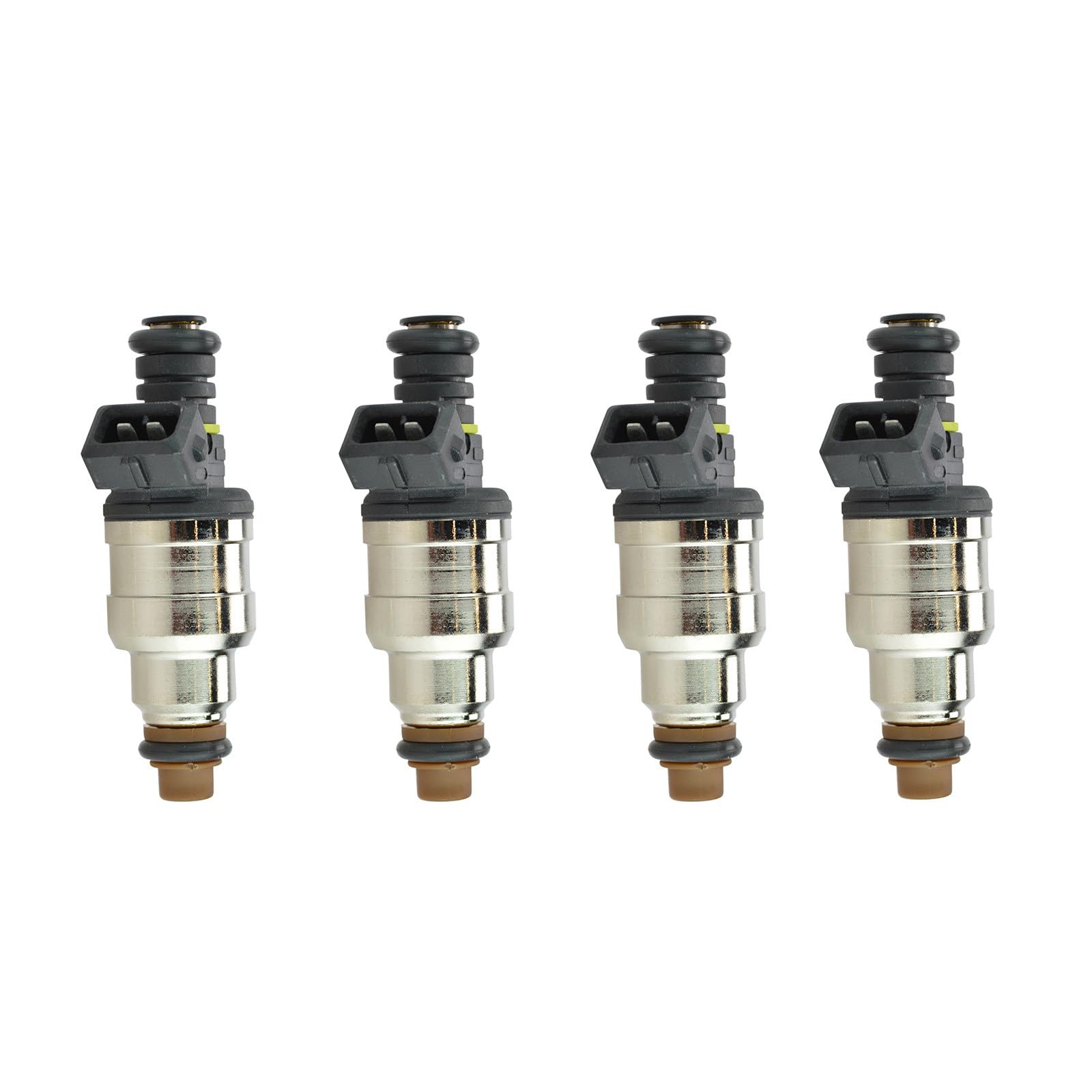 TRQ Fuel Injector Set Compatible with 1985-2001 Ford Lincoln Mazda Mercury Merkur Olds Pontiac
