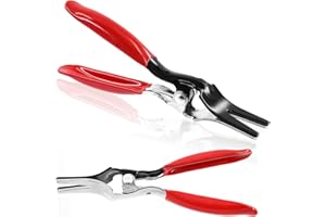 Swpeet 1Pcs Automobile Hose Remover Pliers, Auto Fuel and Vacuum Line Tube Hose Remover Separator Pliers Pipe Repairing Tool 