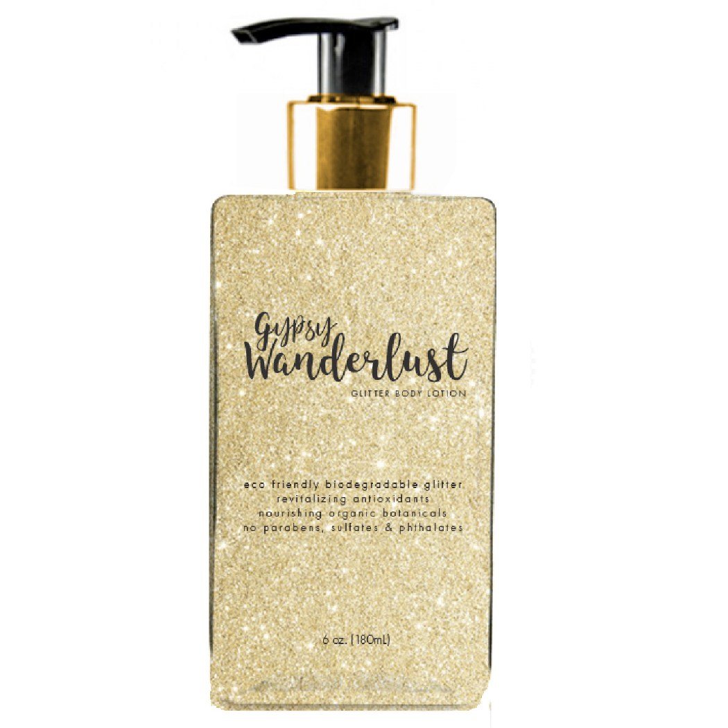 Gypsy Wanderlust GOLD GLITTER BODY GEL 