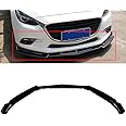 FINDAUTO PP Car Front Lip Body Kits Fits for 2014-2018 for Mazda 3 Axela Glossy Black Front Bumper Lower Lip Splitter Spoiler
