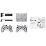 Playstation Classic Console with 20 Classic Playstation Games Pre-Installed Holiday Bundle, Includes Final Fantasy VII, Grand Theft Auto, Resident Evil Director's Cut and More