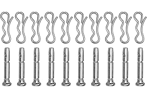 20 Pack Shear Pins And Cotter Pins Kit, 738-04124A 714-04040 For Snow Blower Replacement Parts For Troy-Bilt 22 24 26 Inch 2-