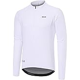 ARSUXEO Light Weight Long Sleeve Cycling Jersey Men Bike Jersey Bike Bicycle Biking Shirt