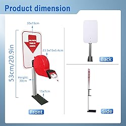 KOQICALL Take-A-Number System Ticket Dispenser with
