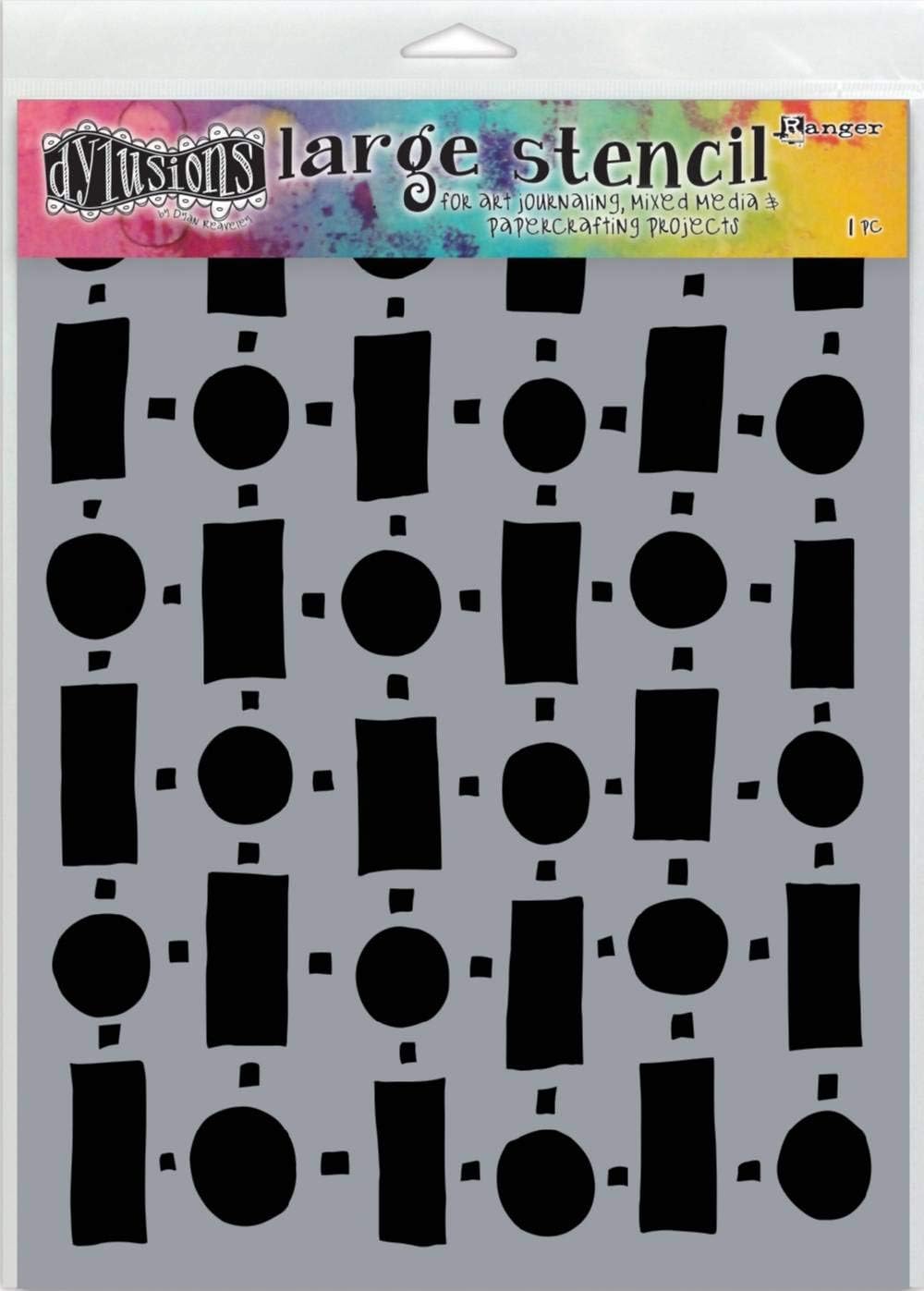 Dylusions Stencils Retro