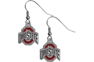 NCAA Siskiyou Sports Womens Ohio State Buckeyes Dangle Earrings One Size Team Color