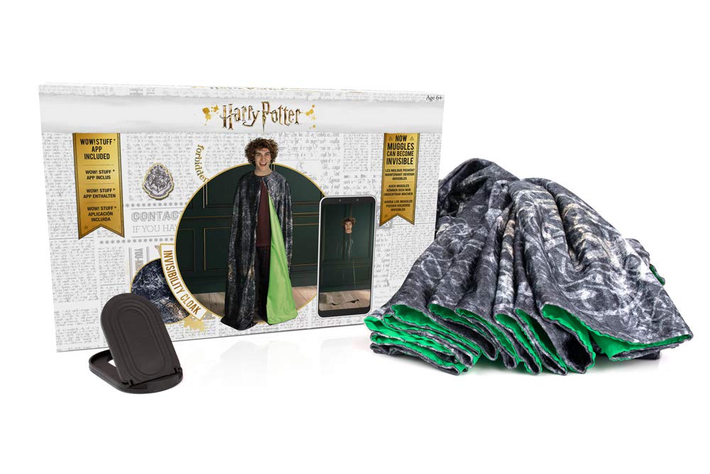 WOW! STUFF Harry Potter Invisibility Cloak Adult | Official Wizarding World Merchandise, Collectables, Toys and Gifts | World Book Day Costume Accessory for Fans, Girls and Boys, Ages 8+