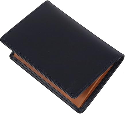 Amazon ホワイトハウスコックス Whitehouse Cox Derbycollection S7412 名刺入れ ネイビー タン 名刺入れ