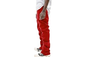 PETCDIM Mens Linen Stacked Flared Sweatpants Loose Fit Casual Hip Hop Wide Leg Peasant Pant Outdoor Athletic Bell Bottom Pant