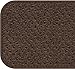 House, Home and More Set of 15 Skid-Resistant Carpet Stair Treads - Chocolate Brown - 9 Inches X 36 Inches