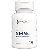 Renue By Science NMN Supplement | 240 Chewable Vegetarian Tablets - 125mg Nicotinamide Mononucleotide per Serving | Lemon Flavour - Manufactured in The USA Third-Party Tested