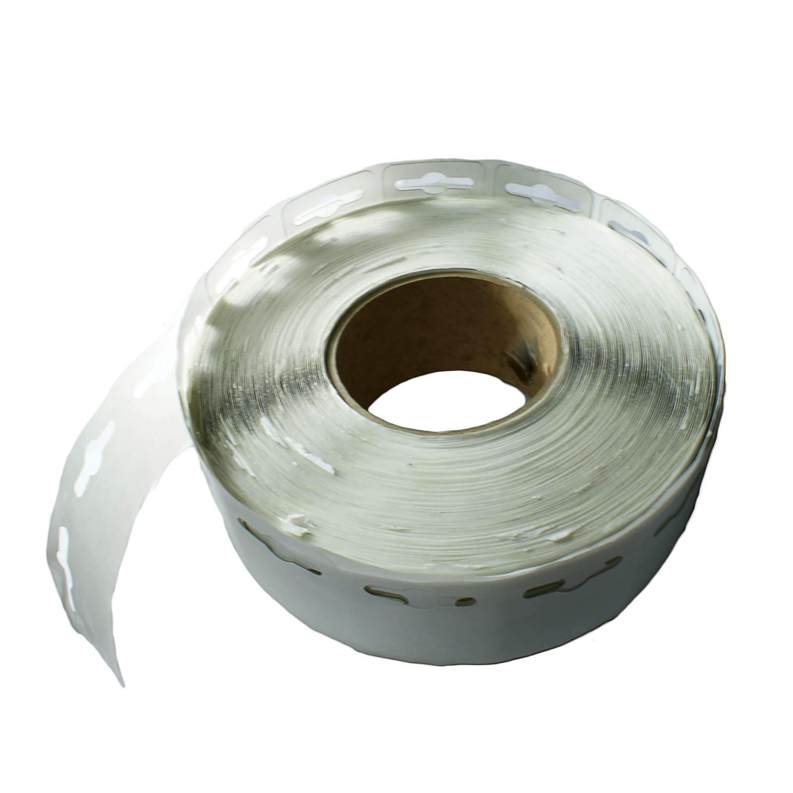 5000 x Self Adhesive Euro Hook/Slot/Hang Tabs 44mm x 36mm-Free DELIVERY