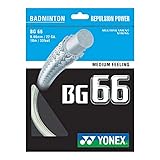 YONEX BG 66 Badminton String Pearl White