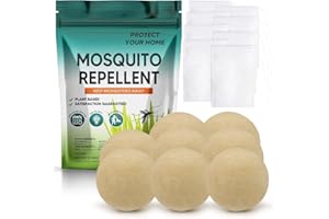 AJOQFKTD Mosquito Repellent Outdoor Patio, Mosquito Repellent Indoors, Mosquito Away Deterrent for Backyard, Camping, Travel, Outdoor 8-Packs