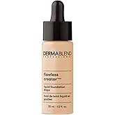 Dermablend Flawless Creator Multi-Use Liquid Foundation Makeup, Full Coverage Lightweight Buildable Foundation, Natural Finish, 1 Fl oz.