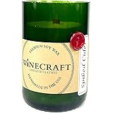 Spiked Cider - Wooden Wick - Wine Bottle Candle - Fall / Winter Seasonal (Spiked Cider)