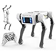 Petma Robot Dog, AI Smart Pet, Will Dance and Kungfu, with APP/Remote Control, Support Action Programming, Ideal Gift for Kids 8-12