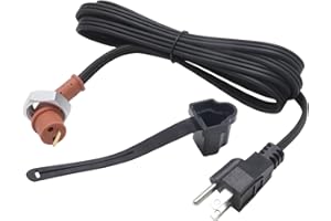 AXGSRV 3600008 Engine Block Heater Cord, Replacement for Ford Powerstroke Diesel F Series 350 250 7.3L/6.0L/6.4L/6.7L, Replac