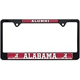 Alabama Alumni Black License Plate Frame