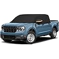 Kistrba Car Cab Cover for Compact Truck Crew Cab, Truck Cab Cooler Sunshade Roof Cover Compatible with Ford Maverick, Hyundai Santa Cruz