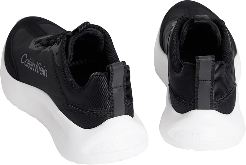 Donna Sneakers Running Light Eva con Lacci, Nero (Black/Pearl Grey), 38