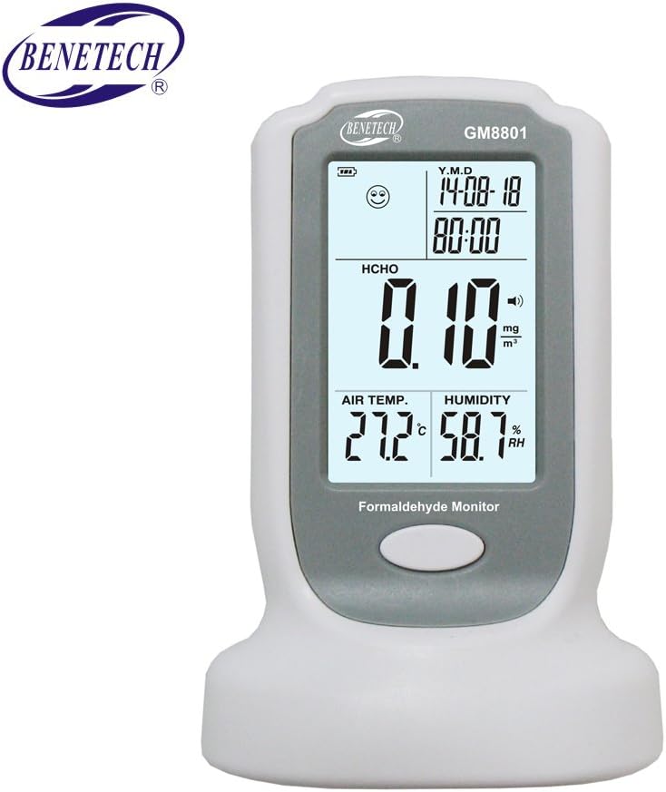 GM8801 High Sensitive Formaldehyde Detector Meter HCHO Air Quality Testing Gas Analyzer Tester