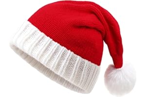 CCINEE Knitted Santa Hat