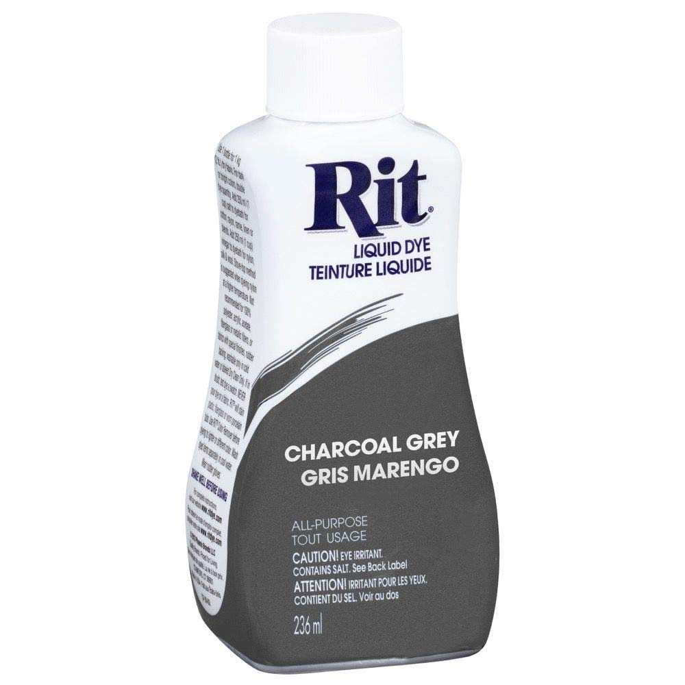 Rit Liquid Fabric Dye Charcoal Grey 236ml