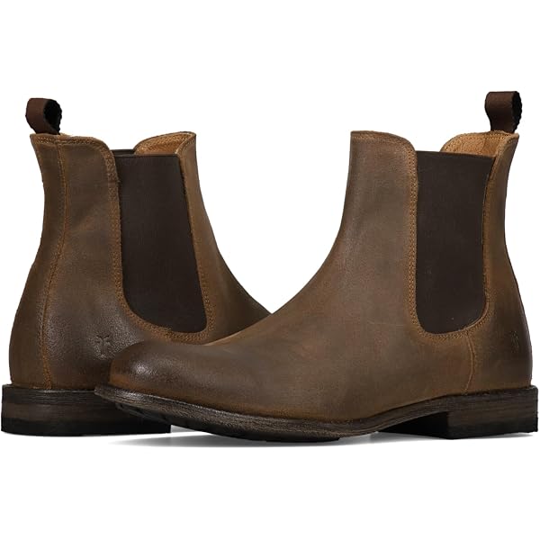 Frye Men's Paul Chelsea Boot - Classic Leather Chelsea Boots With Goodyear Welt & Padded Insole