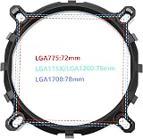 eMagTech CPU Cooler Bracket Mounting Kit Intel LGA1700 1200 775 1150 1151 1155 view 4