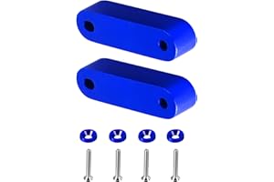 YESHMA Front Hood Vent Space Riser Spacer Modification Kit, Hood Riser Compatible with Honda Civic Acura Integra, Aluminum Al