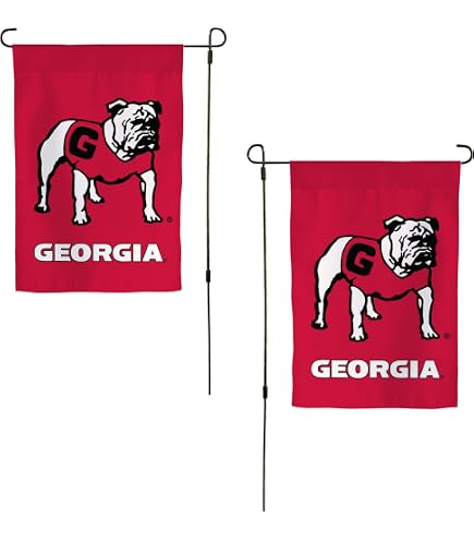 Bandiera da giardino Georgia Bulldog: striscione