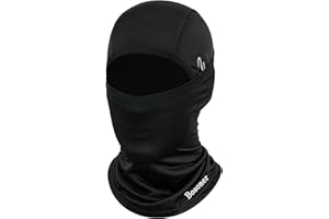BOSONER Ski Mask for Men Women: Balaclava Face Mask with Neck Gaiter Breathable - UV Protection & Wind Protection Gear for Sk