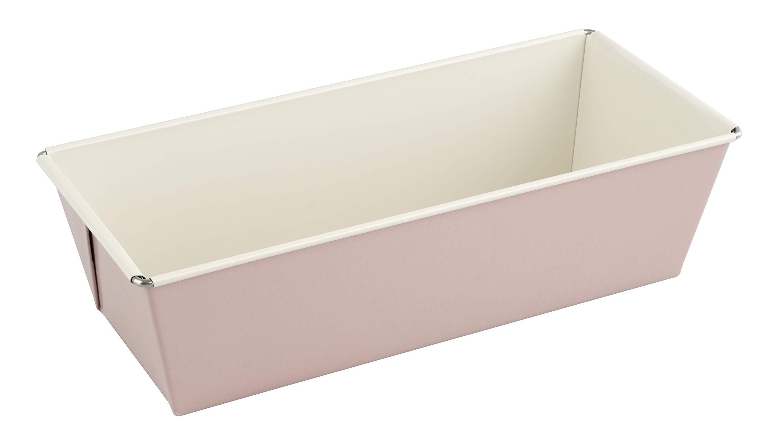 Dr. Oetker Loaf Tin 25 cm Loaf Tin (Colour: Pink/Cream), Quantity: 1 x Unit